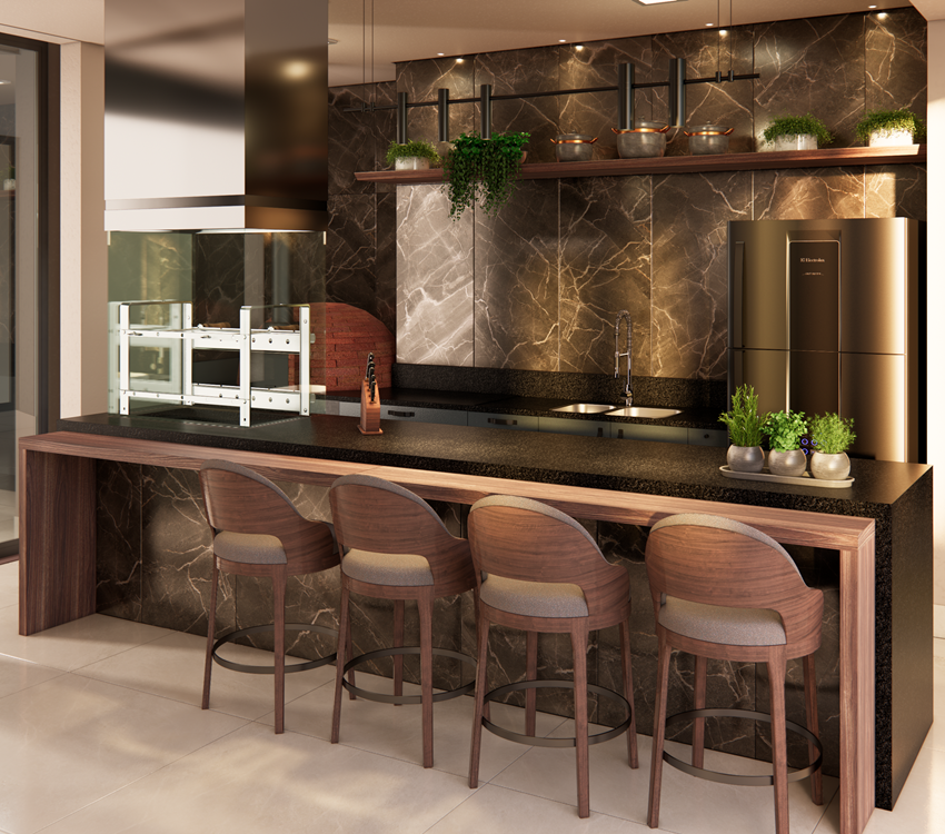 Cozinhas Planejadas de Luxo com Ilha Central: a Tendência que Redefine o Coração da Casa